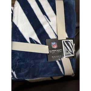 Dallas Cowboys NFL Blanket 60 In x 80 In Team Name And Logo NWT Free Shipping